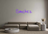 Custom Neon: Sanchez