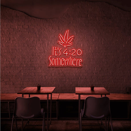 420 Neon Sign | NEON SIGNO® Custom Neon Signs