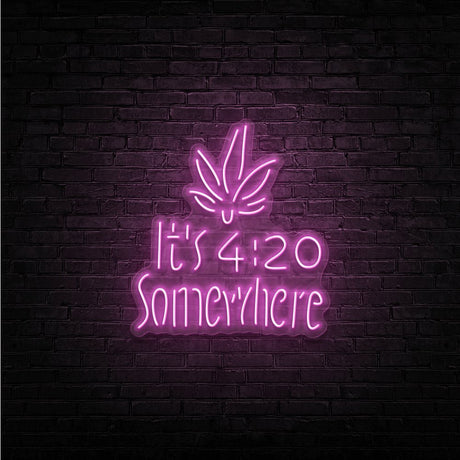 420 Neon Sign | NEON SIGNO® Custom Neon Signs