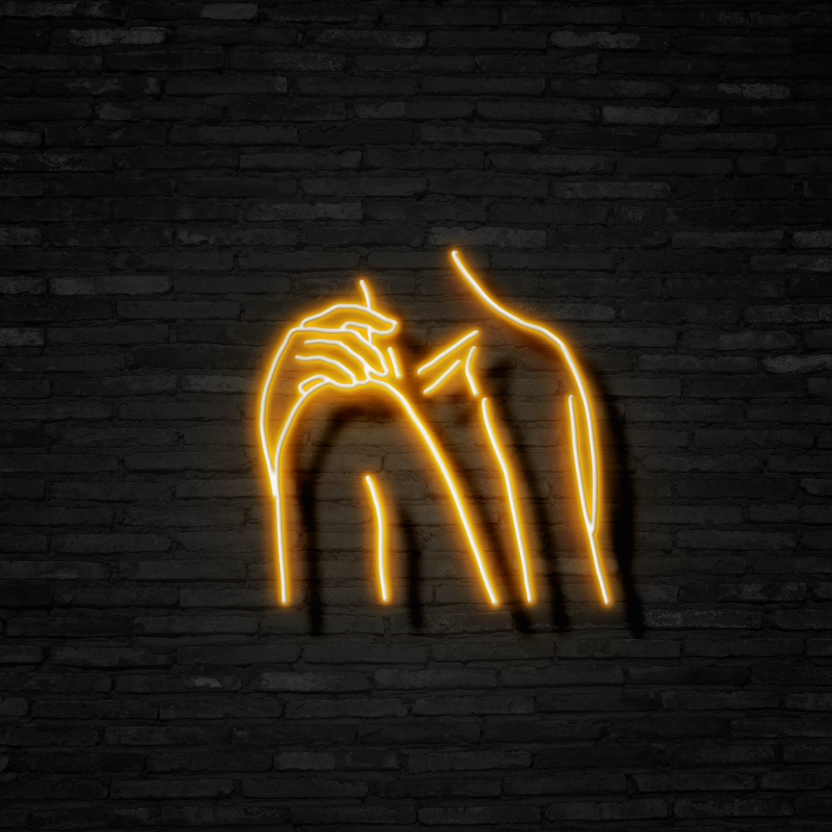 A Thinker Neon Sign | NEON SIGNO® Custom Neon Signs