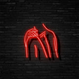 A Thinker Neon Sign | NEON SIGNO® Custom Neon Signs