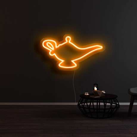 Genie Lamp Neon Sign | NEON SIGNO® Custom Neon Signs