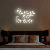 Always And Forever Neon Sign | NEON SIGNO® Custom Neon Signs