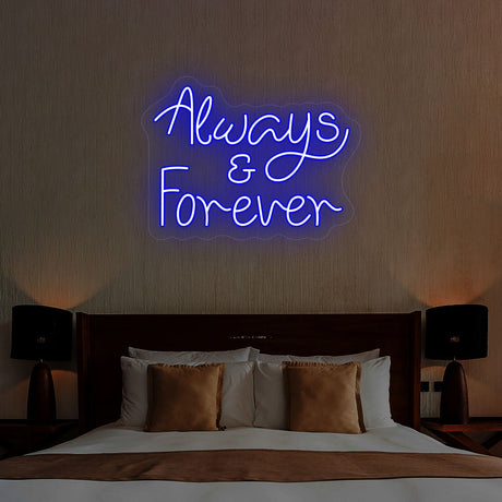 Always And Forever Neon Sign | NEON SIGNO® Custom Neon Signs