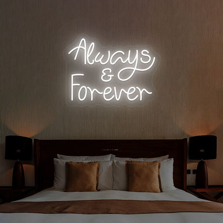 Always And Forever Neon Sign | NEON SIGNO® Custom Neon Signs