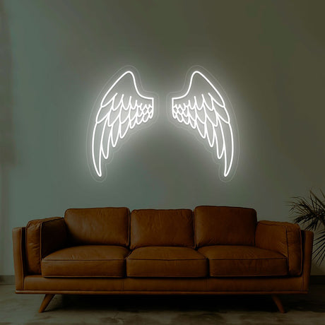 Angel Wings Neon Sign | NEON SIGNO® Custom Neon Signs