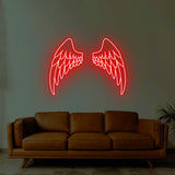 Angel Wings Neon Sign | NEON SIGNO® Custom Neon Signs