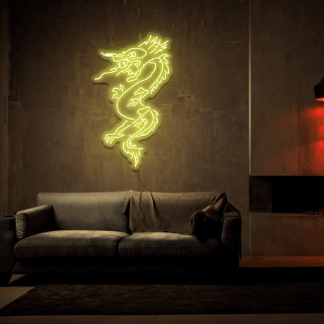 Angry Dragon Neon Sign | NEON SIGNO® Custom Neon Signs