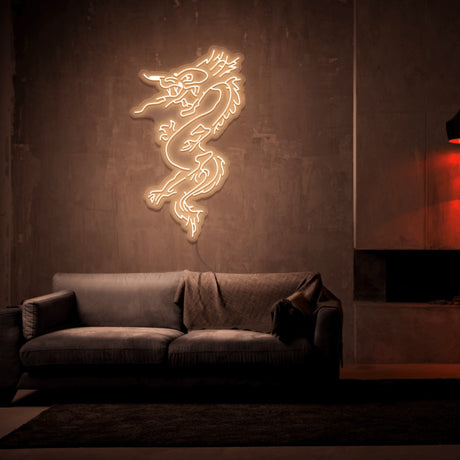 Angry Dragon Neon Sign | NEON SIGNO® Custom Neon Signs