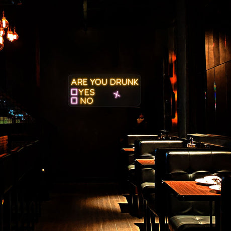 Are You Drunk Neon Sign | NEON SIGNO® Custom Neon Signs