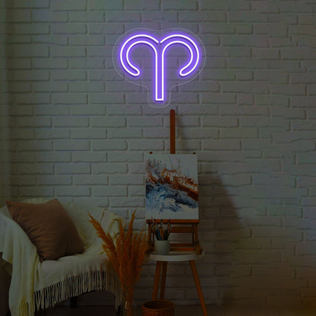 Aries Zodiac Neon Sign | NEON SIGNO® Custom Neon Signs