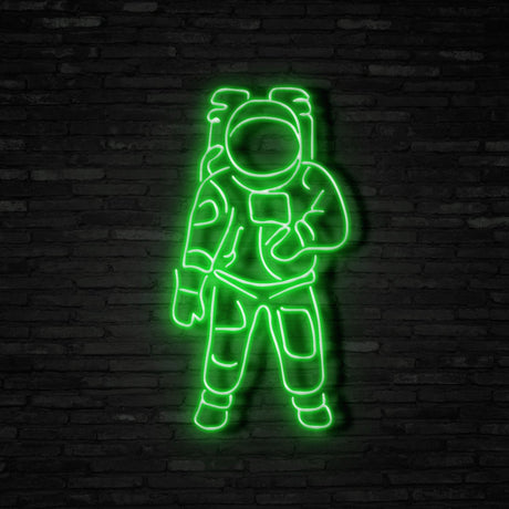 Astronaut Neon Sign | NEON SIGNO® Custom Neon Signs