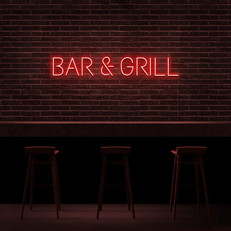 Bar & Grill Neon Sign | NEON SIGNO® Custom Neon Signs