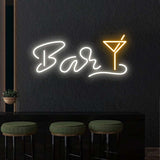 Bar Neon Sign Multicolour | NEON SIGNO® Custom Neon Signs