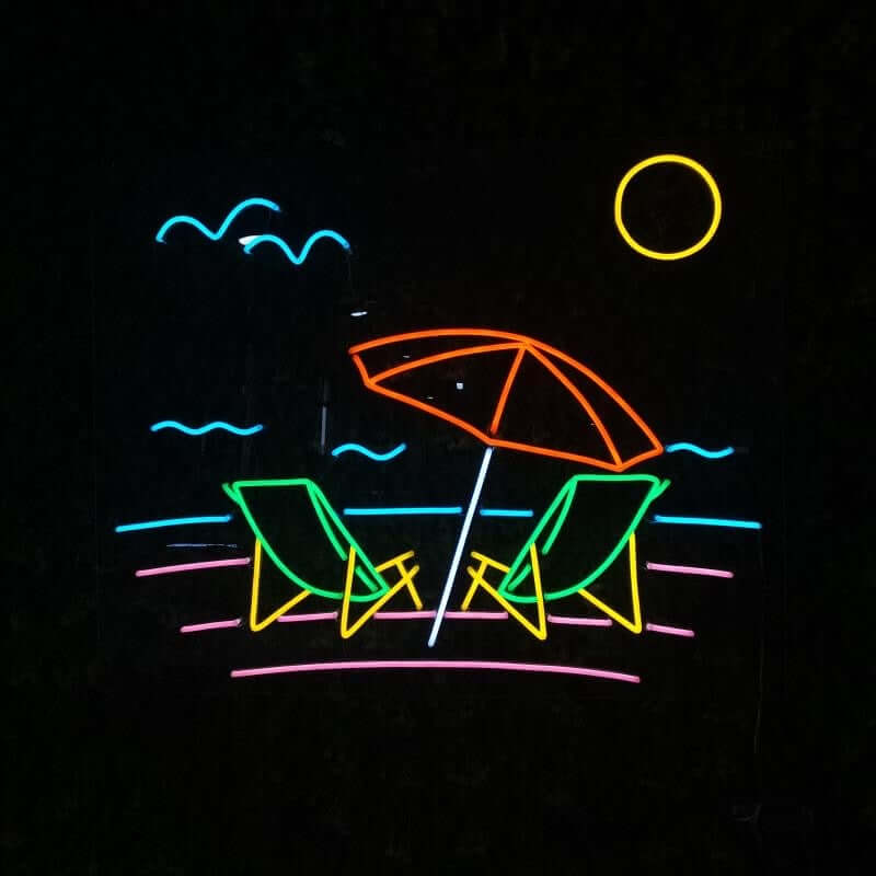 Beach Neon Sign | NEON SIGNO® Custom Neon Signs