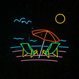 Beach Neon Sign | NEON SIGNO® Custom Neon Signs