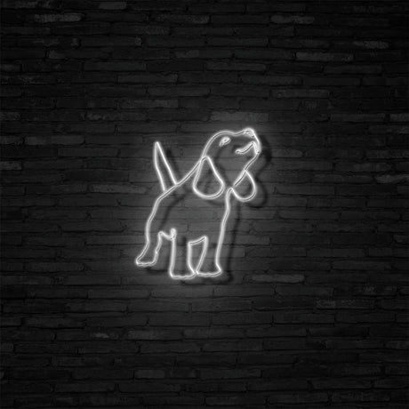 Beagle Neon Sign | NEON SIGNO® Custom Neon Signs