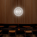 Beer Cap Neon Sign | NEON SIGNO® Custom Neon Signs