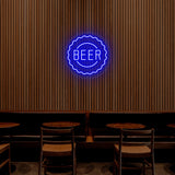 Beer Cap Neon Sign | NEON SIGNO® Custom Neon Signs