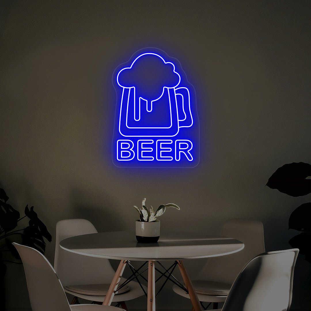 Beer Jug Neon Sign | NEON SIGNO® Custom Neon Signs