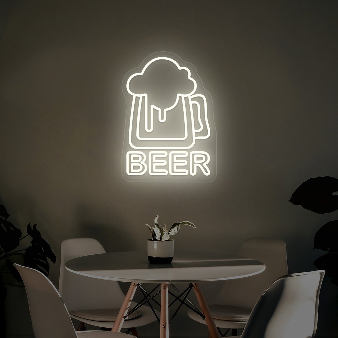 Beer Jug Neon Sign | NEON SIGNO® Custom Neon Signs