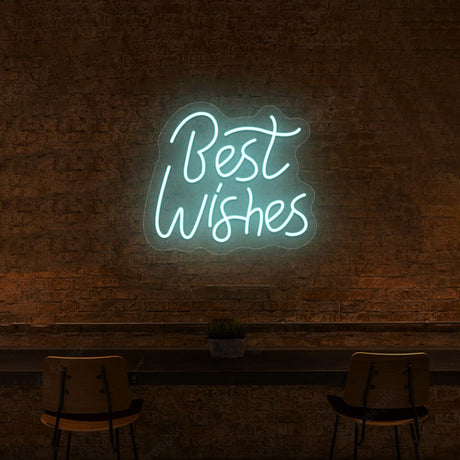 Best Wishes Neon Sign | NEON SIGNO® Custom Neon Signs