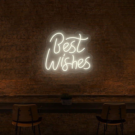 Best Wishes Neon Sign | NEON SIGNO® Custom Neon Signs