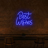 Best Wishes Neon Sign | NEON SIGNO® Custom Neon Signs