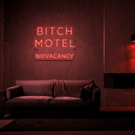 Bitch Motel Neon Sign | NEON SIGNO® Custom Neon Signs