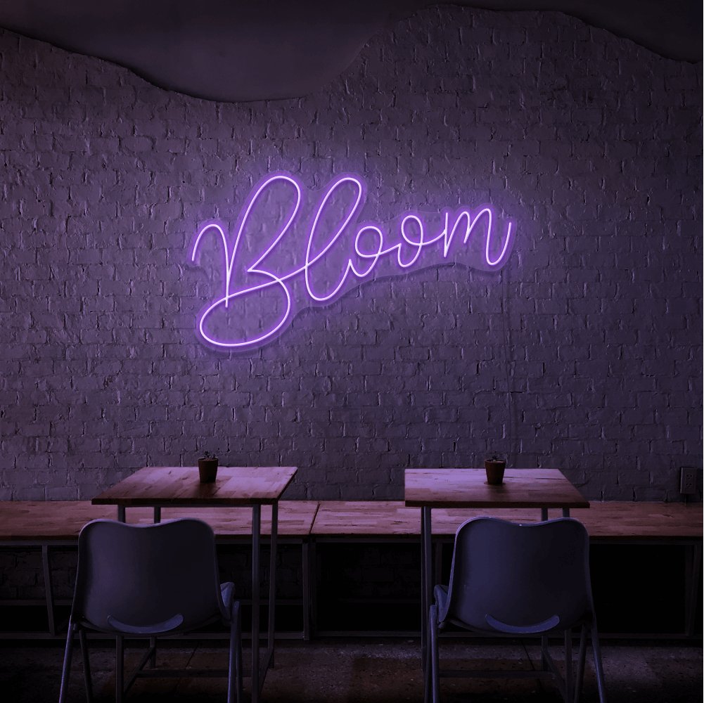 Bloom Neon Sign | NEON SIGNO® Custom Neon Signs