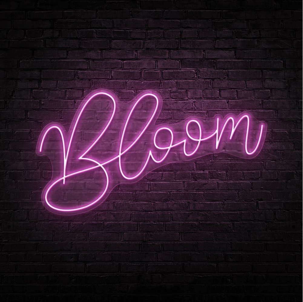 Bloom Neon Sign | NEON SIGNO® Custom Neon Signs