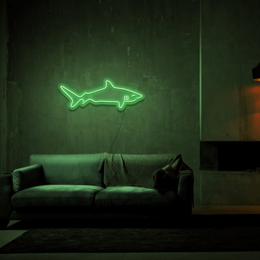 Bull Shark Neon Sign | NEON SIGNO® Custom Neon Signs