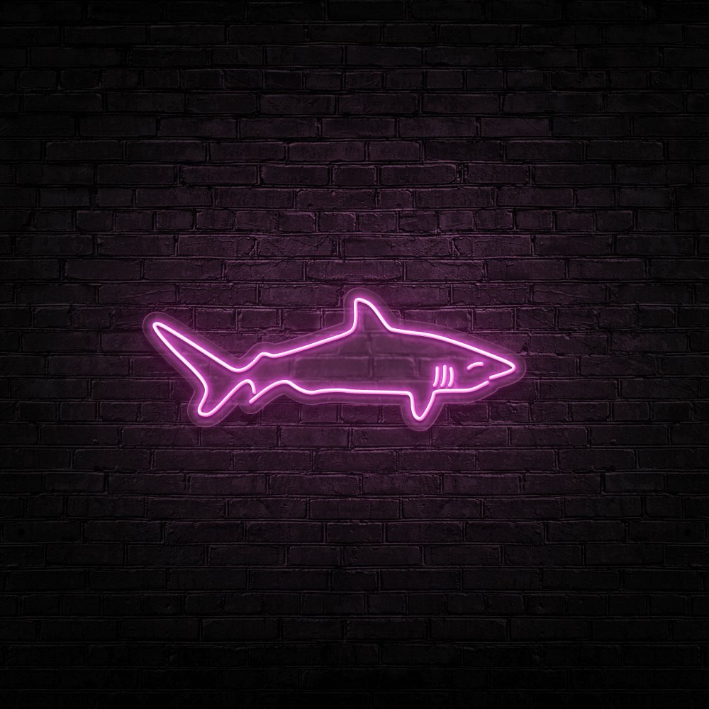 Bull Shark Neon Sign | NEON SIGNO® Custom Neon Signs