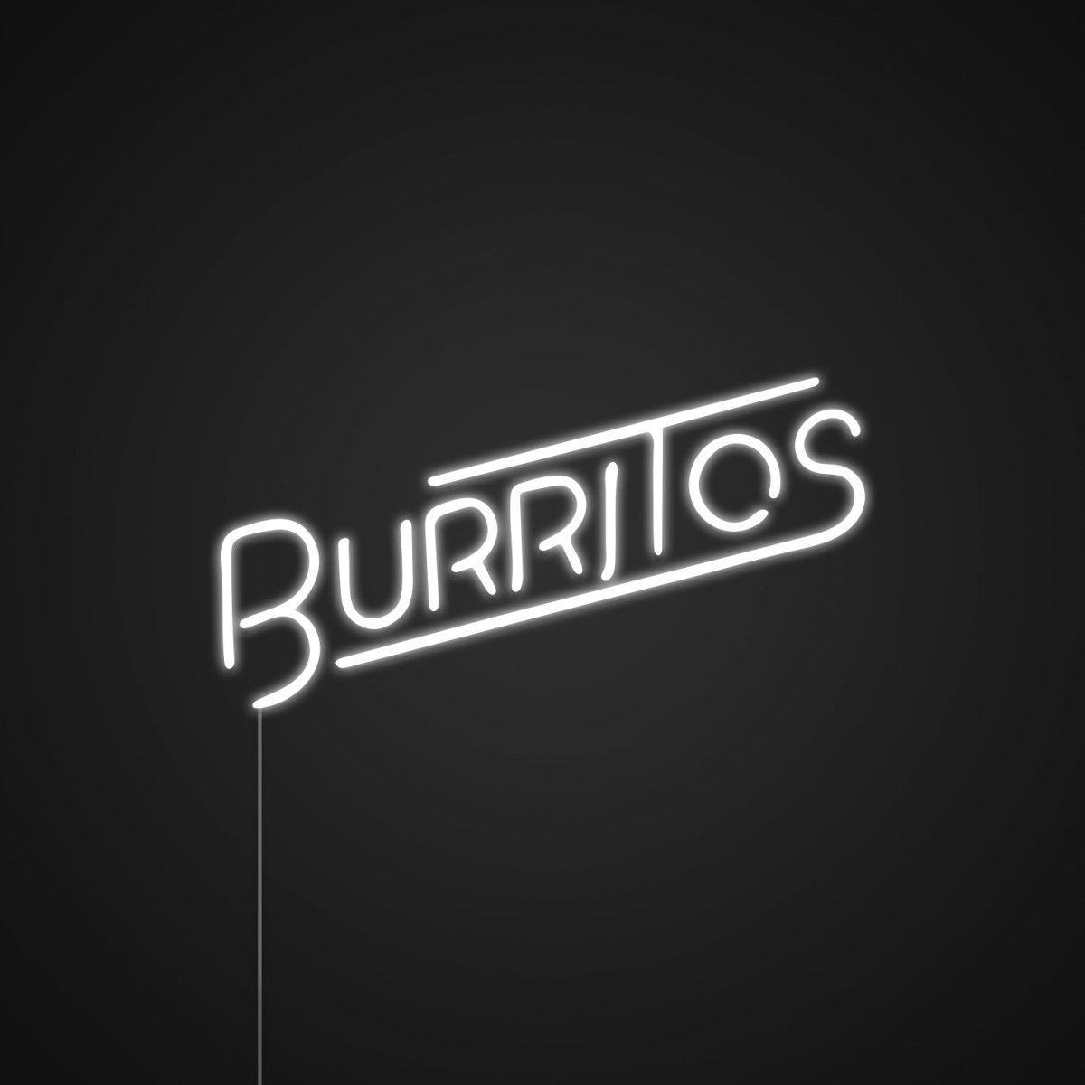 Burritos Neon Sign | NEON SIGNO® Custom Neon Signs