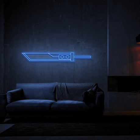 Buster Sword Neon Sign | NEON SIGNO® Custom Neon Signs