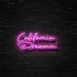 California Dreamin Neon Sign | NEON SIGNO® Custom Neon Signs