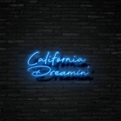 California Dreamin Neon Sign | NEON SIGNO® Custom Neon Signs