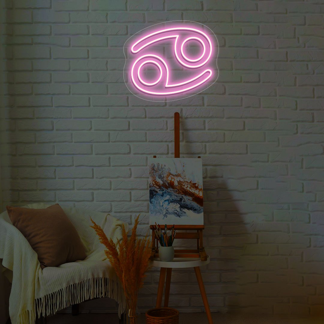 Cancer Zodiac Neon Sign | NEON SIGNO® Custom Neon Signs