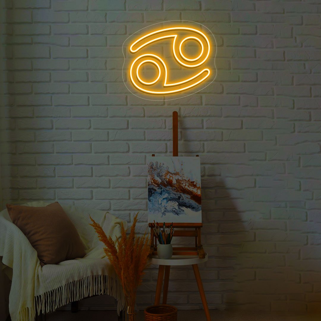 Cancer Zodiac Neon Sign | NEON SIGNO® Custom Neon Signs