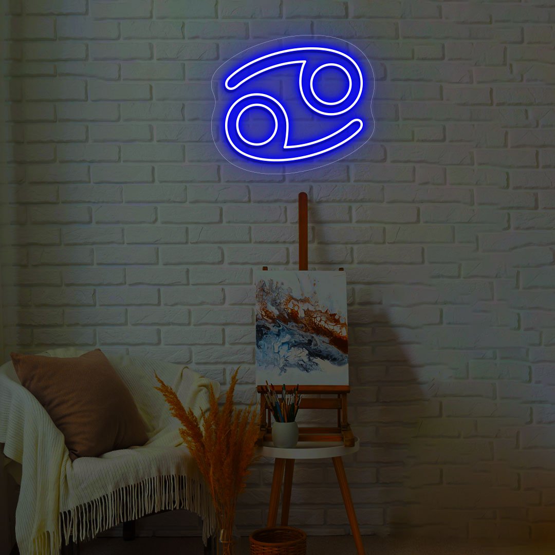 Cancer Zodiac Neon Sign | NEON SIGNO® Custom Neon Signs