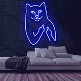 Cat Birdie Neon Sign | NEON SIGNO® Custom Neon Signs