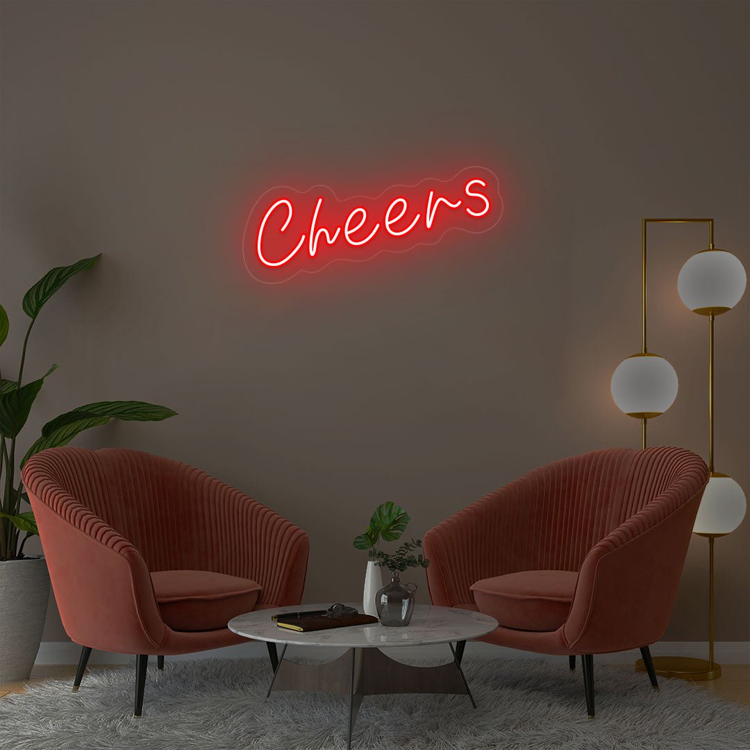 Cheers Neon Sign | NEON SIGNO® Custom Neon Signs