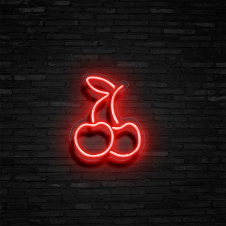 Cherry Neon Sign | NEON SIGNO® Custom Neon Signs