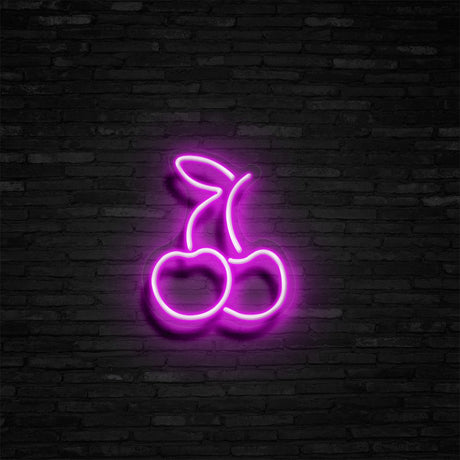 Cherry Neon Sign | NEON SIGNO® Custom Neon Signs