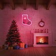 Christmas Stocking Neon Sign | NEON SIGNO® Custom Neon Signs