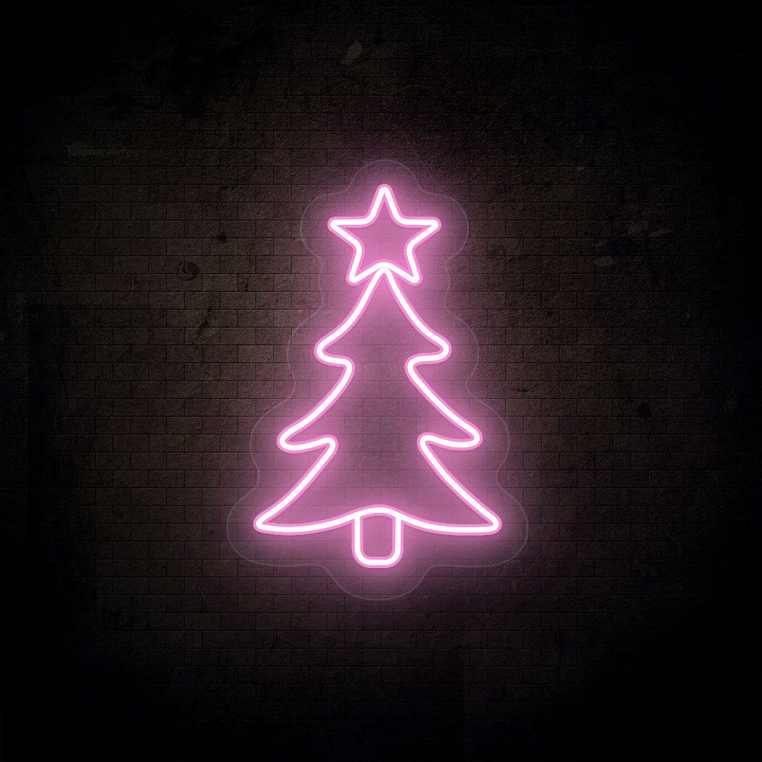 Christmas Tree Neon Sign | NEON SIGNO® Custom Neon Signs