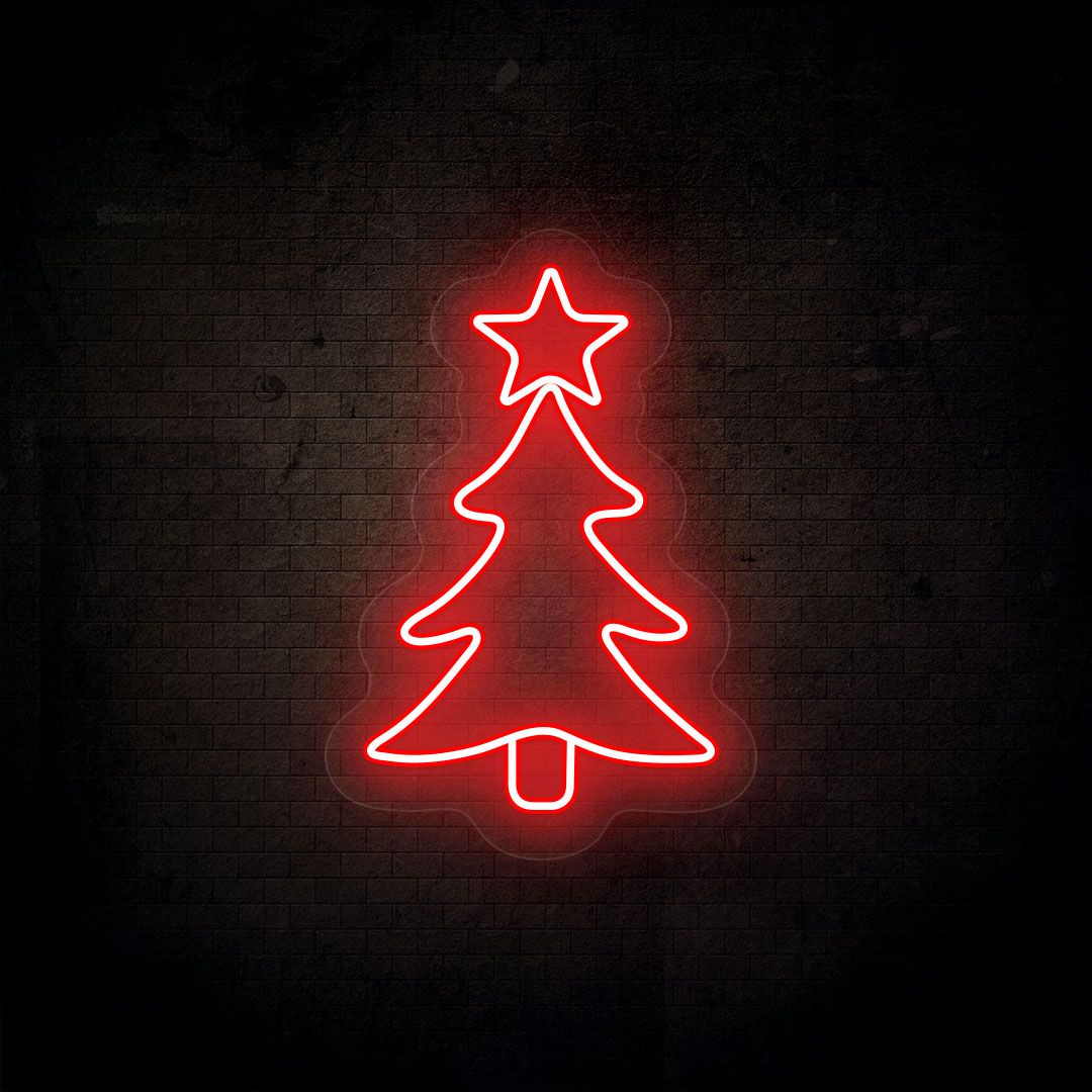 Christmas Tree Neon Sign | NEON SIGNO® Custom Neon Signs