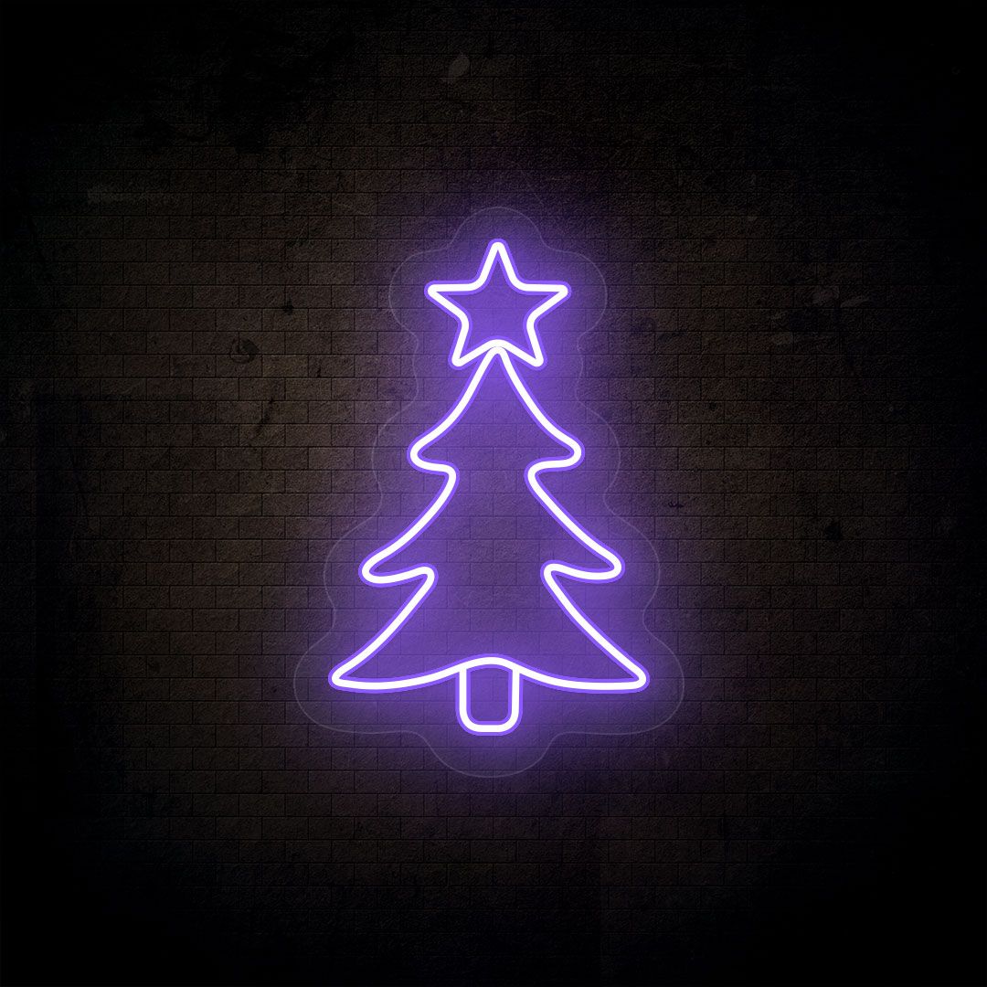 Christmas Tree Neon Sign | NEON SIGNO® Custom Neon Signs