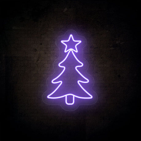 Christmas Tree Neon Sign | NEON SIGNO® Custom Neon Signs