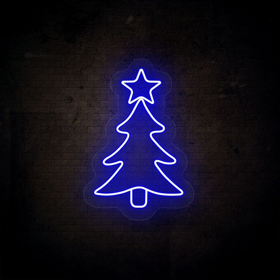 Christmas Tree Neon Sign | NEON SIGNO® Custom Neon Signs